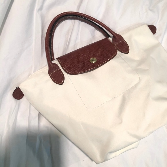 longchamp bag white